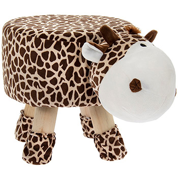 Cute Animal Footstool Giraffe